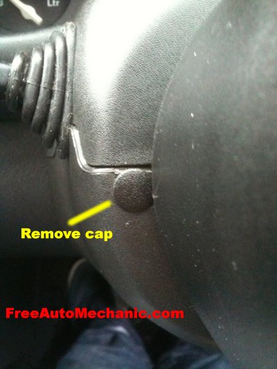 Vauxhall Steering Column cover Removal
