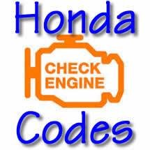 Honda Trouble Codes