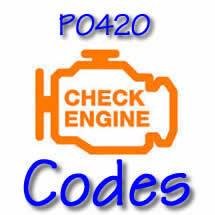 p0420 OBD II Diagnostic Codes