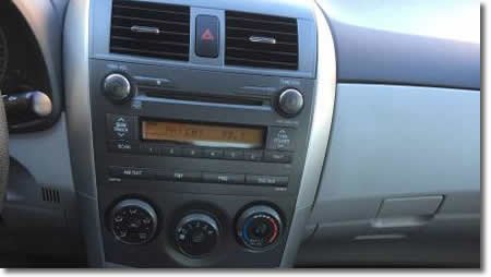 CD Player 2011 Toyota Corolla