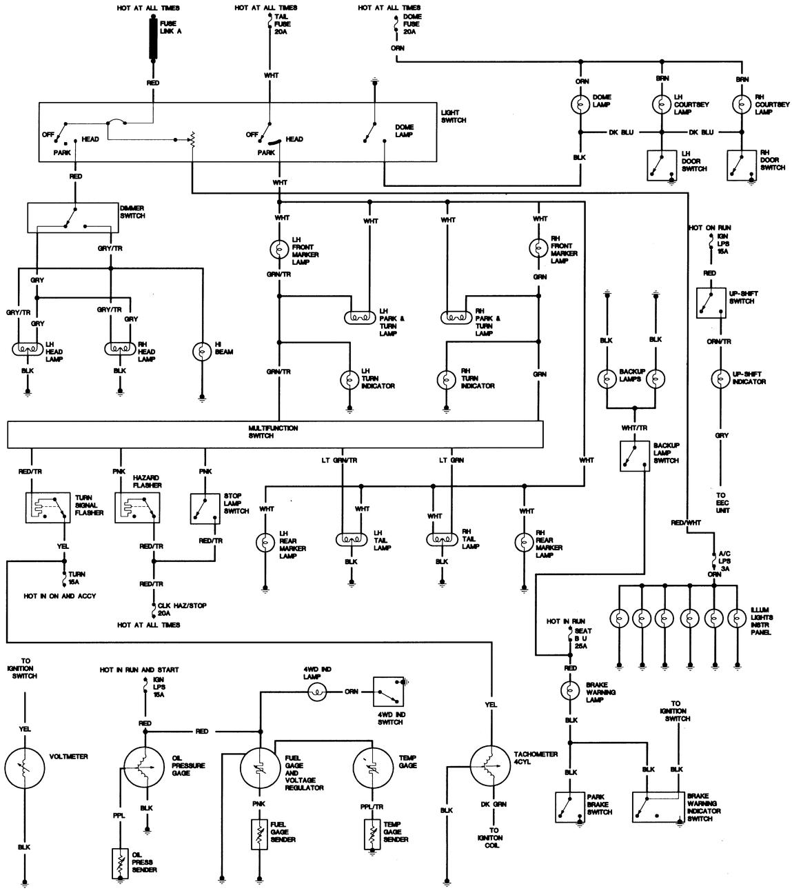1986 Cj7 Wiring Diagram / Diagram Of 1982 Jeep Cj7 Engine - Wiring