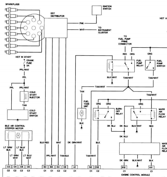 87 chevy camaro iroc z 305 5.0 tuned port injection ... 87 chevy truck ignition wiring diagram 