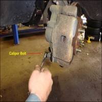 Remove Caliper Bolt