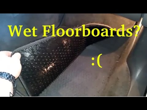 Why your floor may be wet on the passengers side of your car! Fix it for good!