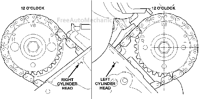 timing chain marks 4.7 engine Jeep Grand Cherokee