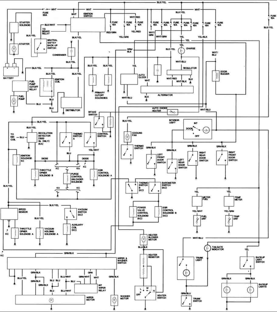 Honda Alternator Wiring Diagram from www.freeautomechanic.com