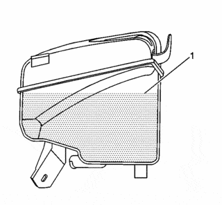 coolant resivior 1998 Cadillac Seville