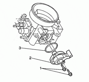 TPS Sensor location - throttle position sensor