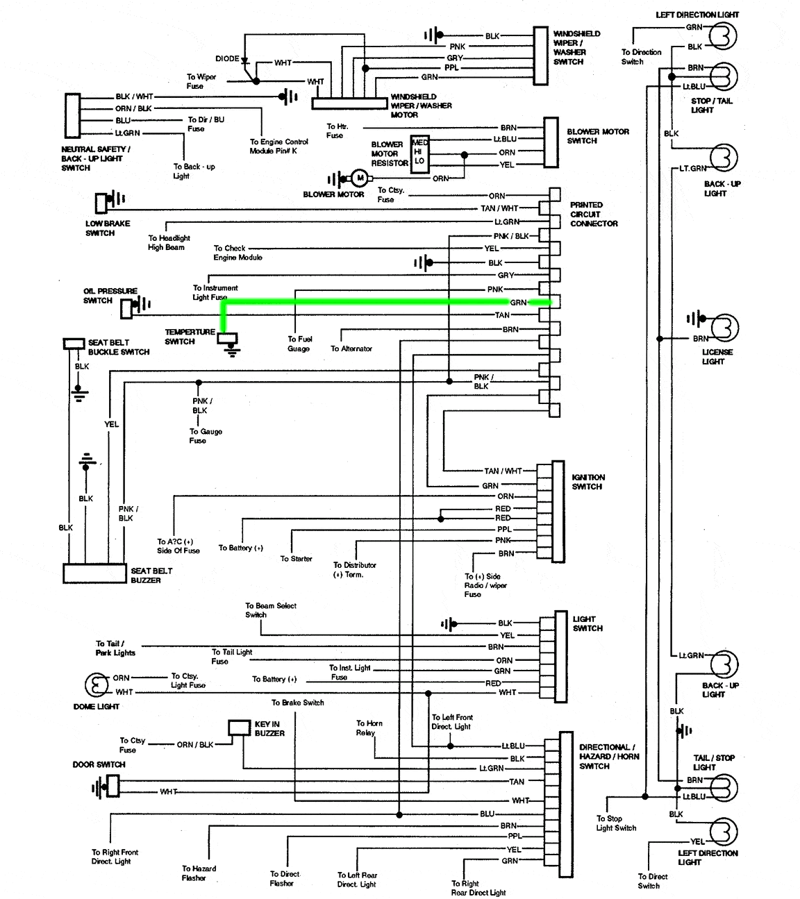 1979 El Camino Wiring Diagram from www.freeautomechanic.com