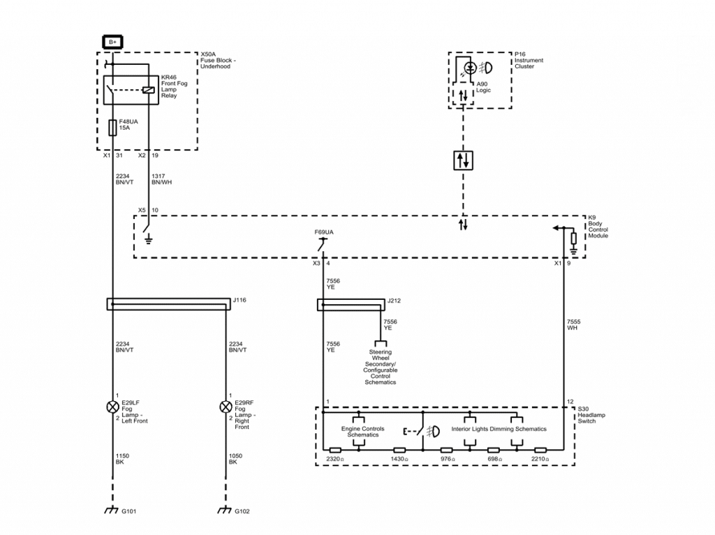 1996 Chevy K1500 Fog Light Switch Wiring Diagram from www.freeautomechanic.com