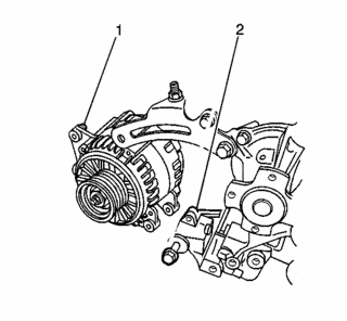 alternator replacement 2000 Chevy Metro