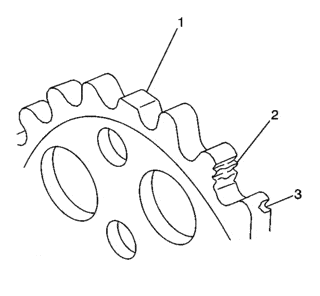 timing gear diagram inspection