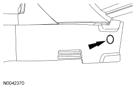 blend door actuator location diagram 2008 Ford Explorer