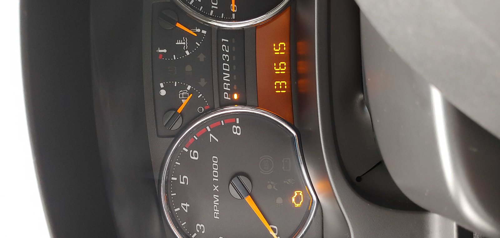 odometer display code