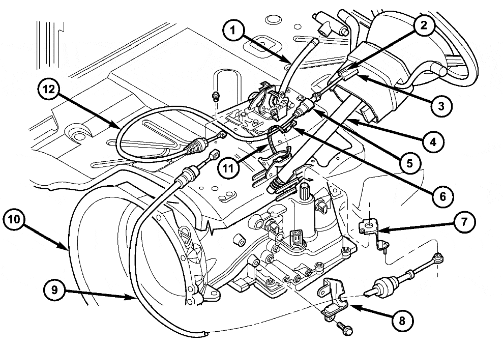 Shift Cable Adjustment 2006 Jeep TJ Rubicon 4.0L,auto