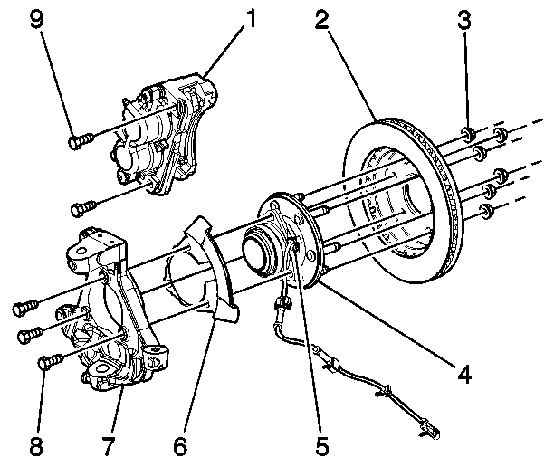 Front Wheel Hub Bearing Assembly For Chevy Silverado GMC Sierra 1500 07-13 – 6-Lug, ABS Included