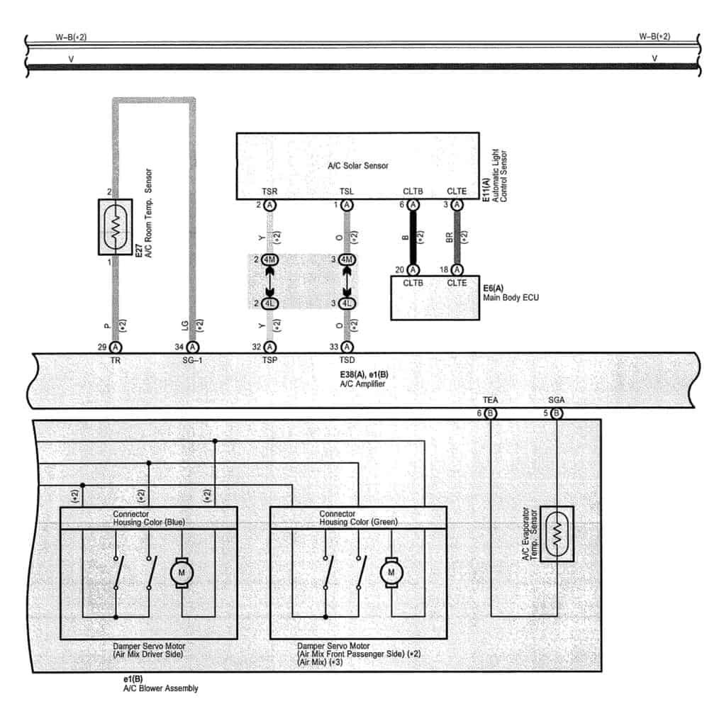 HVAC Temperature Sensor Wiring Diagram