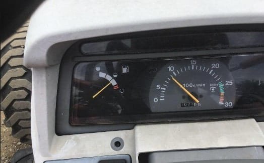 diesel tractor tach