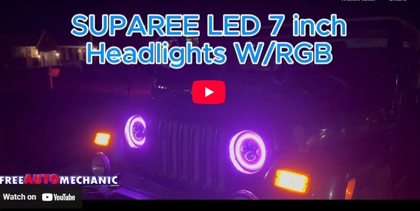 Jeep Wrangler TJ Headlights