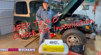 Clutch Replacement Jeep Wrangler TJ @FreeAutoMechanic