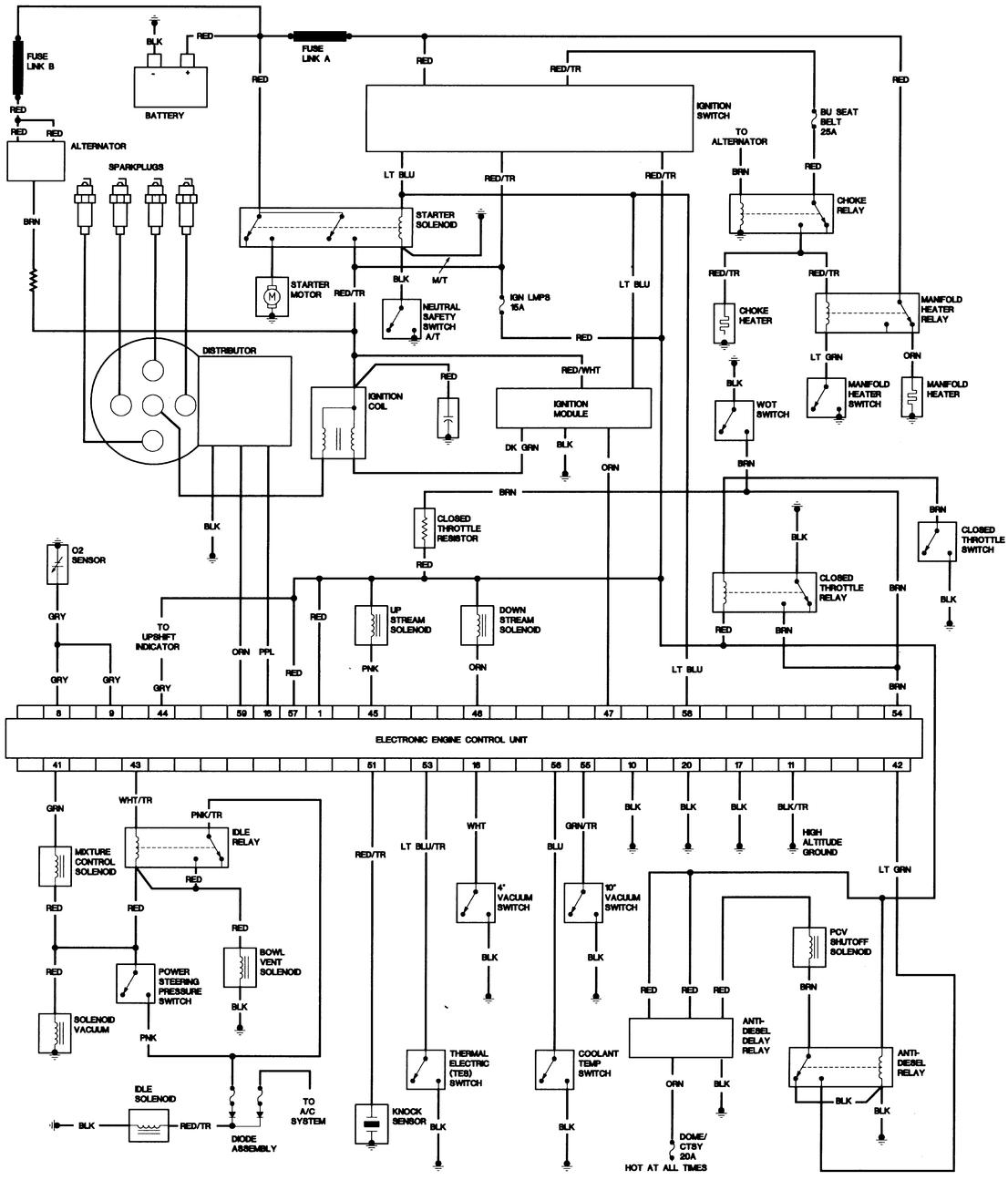 1986 Jeep CJ7 4 cylinder engine Large