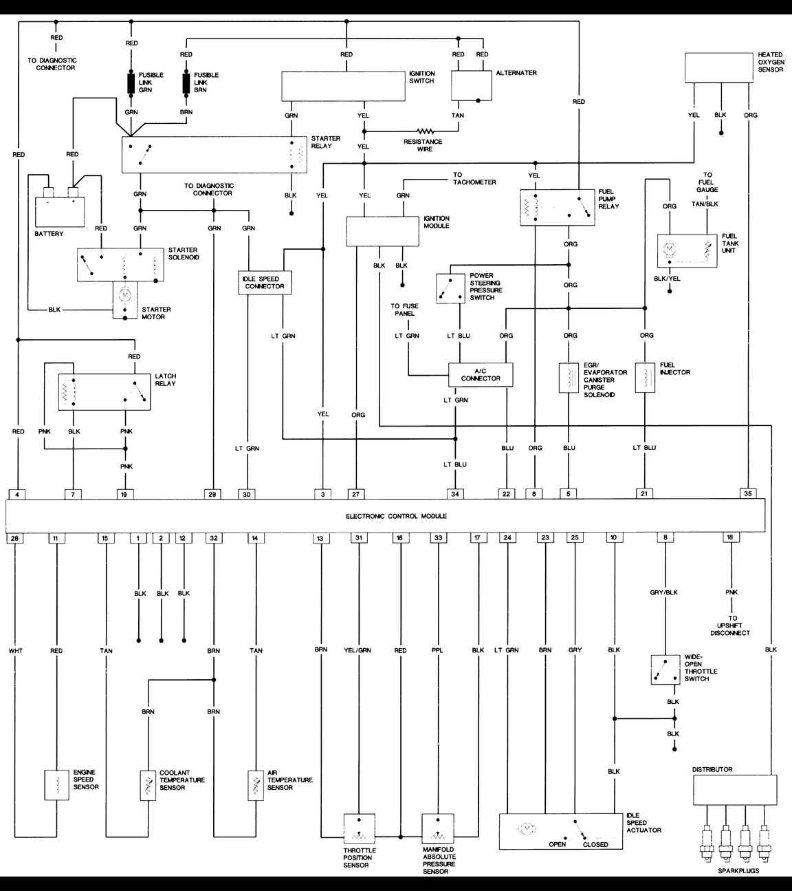 1987 Jeep Wrangler 2.5L Engine Large